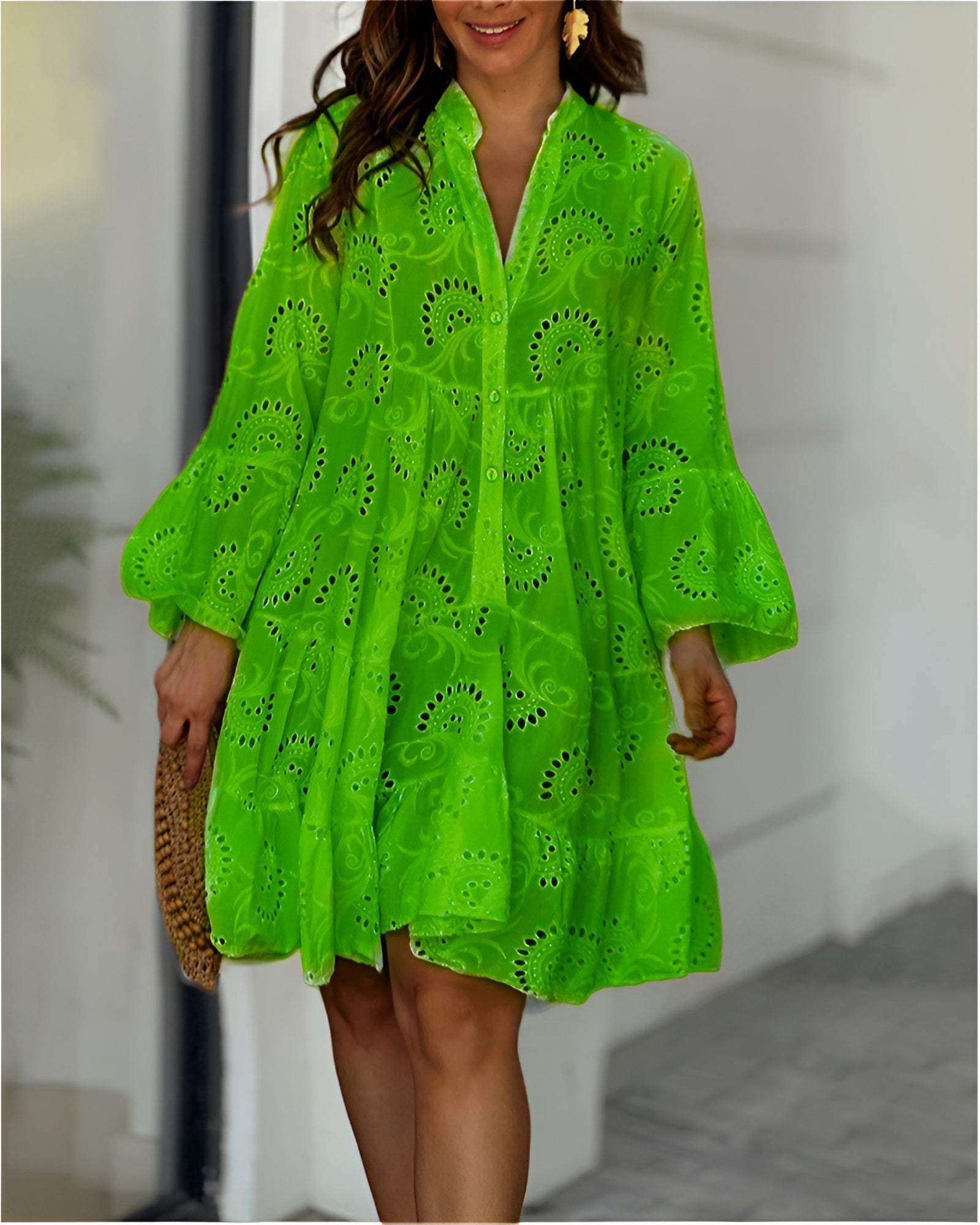 Haven - Tummy Control Flowy Draped Summer Dress